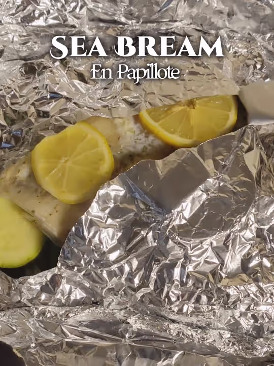 Summer seabream parcel
